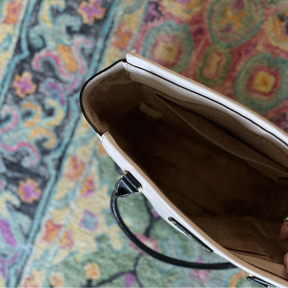 Black and white square KATE SPADE bag - Picture 3 of 4